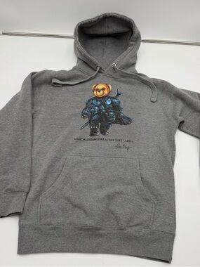 The Dirt Label Mandalorian Bear Hoodie Mens Size Medium Streetwear